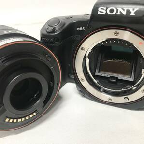 ■SONY a55 ■ソニー デジタルカメラ ■Full HD Movie ■カメラレンズ DT 3.5-5.6/18-55 SAM/0.25m/0.82ftの画像7