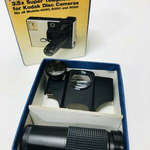 ■Kodak Disc コダック4000 ■コンパクト カメラ ■3.5x Super Telephoto Lensの画像5