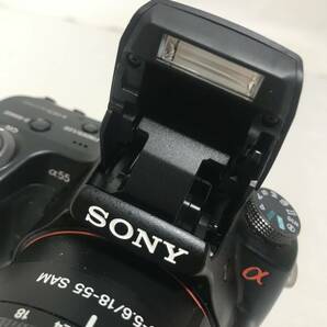 ■SONY a55 ■ソニー デジタルカメラ ■Full HD Movie ■カメラレンズ DT 3.5-5.6/18-55 SAM/0.25m/0.82ftの画像9