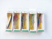 シンキングペンシル　細身　9g　7cm　5色　セット　シンペン　ペンシル　ベイト　シーバス　青物　根魚　フラットフィッシュ　TypeA_画像2