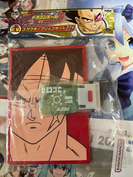 ドラゴンボールZ 一番くじ スカウタークリップボード　バーダック