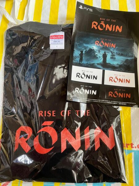 Rise of the Ronin オリジナルTシャツ ステッカー セット