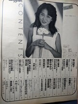 【匿名配送】ベッピンbeppin No.4 昭和59年11月発行　秋山紀子　成清加奈子　沢田ゆか　諏訪野しおり_画像2