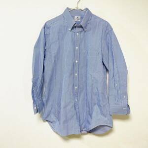 ★美品★鎌倉シャツ　MAKER'S SHIRT ストライプ ワイシャツ　メンズ43-85 KAMAKURA 400 MADISON クラシックフィット　ボタンダウン