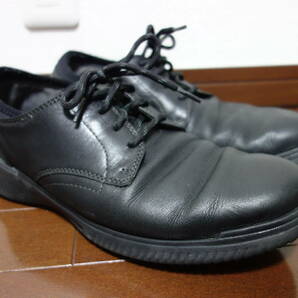 Clarks Donaway Plain 定価19,800円 ブラック クラークス ドナウェイプレイン ブラックレザー 革靴 スニーカー UK１０ ２８の画像1