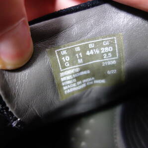 Clarks Donaway Plain 定価19,800円 ブラック クラークス ドナウェイプレイン ブラックレザー 革靴 スニーカー UK１０ ２８の画像6