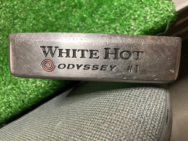 全国送料無料　中古パター　オデッセイ　WHITE HOT #1 　純正スチール34インチ　Y2418