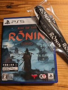 【送料無料】PS5版　RISE OF THE RONIN Zバージョン ライズ オブ ザ ローニン　早期購入特典