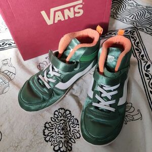 VANS バンズV2023K MA-1　ハイカットスニーカー　22.5　