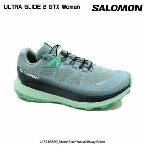 SALOMON Ultra Glide 2 GORE-TEX レディース 24cm スニーカー ランニングシューズ 防水