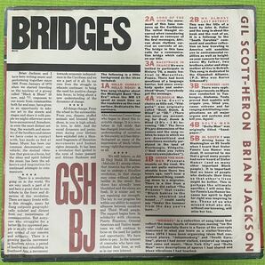 Soul jazz sampling raregroove record ソウル ジャズ サンプリング Gil Scott-Heron and Brian Jackson Bridges(LP) 1977の画像5