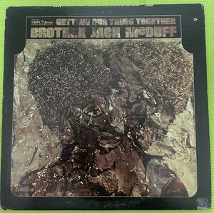 Jazz sampling raregroove record ジャズ　サンプリング　レアグルーブ　Brother Jack McDuff Getting Our Thing Together(LP) 1969