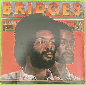 Soul jazz sampling raregroove record ソウル　ジャズ　サンプリング　Gil Scott-Heron and Brian Jackson Bridges(LP) 1977