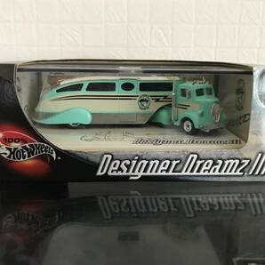 Hot Wheels 100% Hot Wheels LIMITED EDITION Designer Dreamz III '38 FORD CUSTOM TRUCK COLLECTIBLES トレーラーハウスの画像1