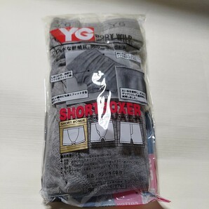 グンゼ YG ショートボクサー LA グレーモク SHORT BOXERの画像4