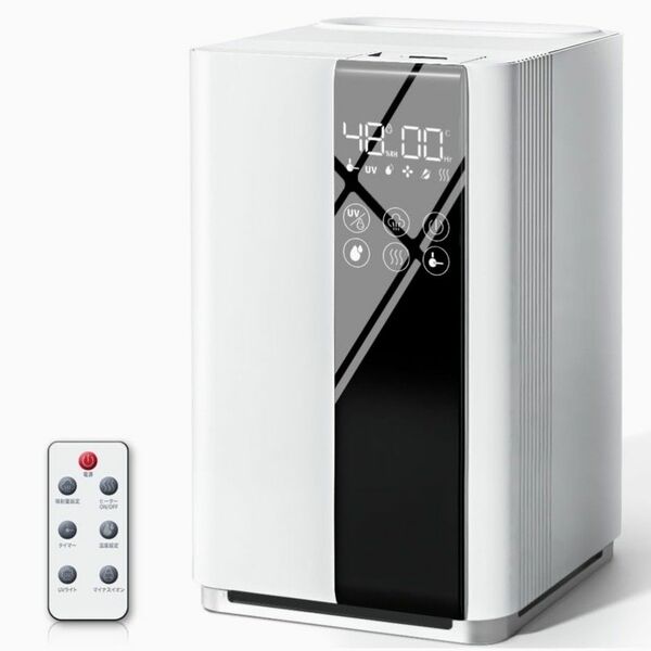 【大人気】加湿器 ハイブリッド アロマ 大容量 5L 卓上 空気清浄機能 ハイブリッド式 ホワイト