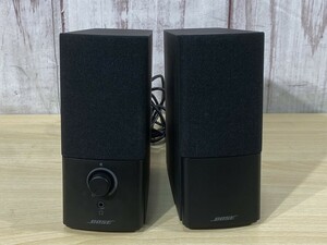 ※動作未確認　BOSE　ボーズ　COMPANION　2SeriesⅢ　multimedia speaker system　ブラック　スピーカー　電源コードなし　本体　4144C