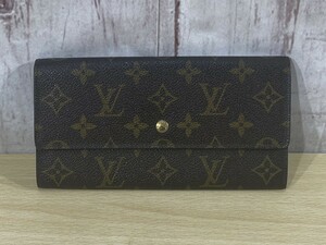 LOUIS VUITTON　ルイヴィトン　モノグラム　長財布　※チャック破損　ブランド　財布　ファッション　4219B