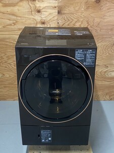 TOSHIBA　東芝　ZABOON　型名：TW-127X9L　2021年製品　洗濯：12kg / 乾燥：7kg　動確済　液体洗剤・柔軟剤 自動投入　4147D