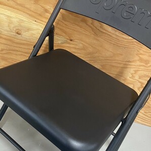 Supreme シュプリーム 折りたたみイス ブラック パイプ椅子 家具 インテリア コレクション ブランド 42812Cの画像3