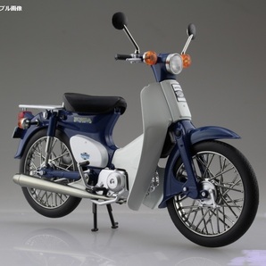 1/12完成品バイクシリーズ ホンダスーパーカブ50（ブルー）ウルトラアクションフィギュア（シン・ウルトラ）未使用・保管品の画像6