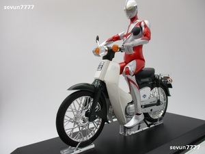 1/12完成品バイクシリーズ　ホンダスーパーカブ50（ブルー）ウルトラアクションフィギュア（シン・ウルトラ）未使用・保管品