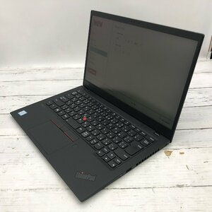 Lenovo ThinkPad X1 Carbon 20QE-S1NX1D Core i7 8665U 1.90GHz/16GB/256GB(NVMe) 〔C0307〕