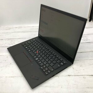 Lenovo ThinkPad X1 Carbon 20QE-S1NX1D Core i7 8665U 1.90GHz/16GB/256GB(NVMe) 〔C0322〕