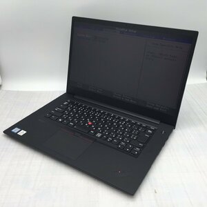 【難あり】 Lenovo ThinkPad P1 20QU-S2G31U Core i7 9850H 2.60GHz/32GB/なし 〔B0521〕