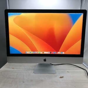 Apple iMac Retina 5K 27-inch 2017 Core i7 4.20GHz/16GB/28GB(NVMe)/1TB 〔0404D01〕