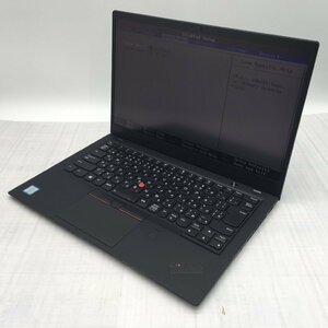 Lenovo ThinkPad X1 Carbon 20KG-S7XP1Q Core i7 8650U 1.90GHz/16GB/なし 〔C0331〕