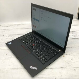 Lenovo ThinkPad T490s 20NY-S1T929 Core i7 8665U 1.90GHz/16GB/なし 〔B0607〕