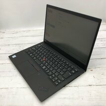 Lenovo ThinkPad X1 Carbon 20QE-S1NX1D Core i7 8665U 1.90GHz/16GB/256GB(NVMe) 〔C0311〕_画像1
