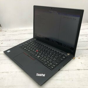 Lenovo ThinkPad T480s 20L8-S17J0E Core i7 8650U 1.90GHz/16GB/なし 〔0403N05〕