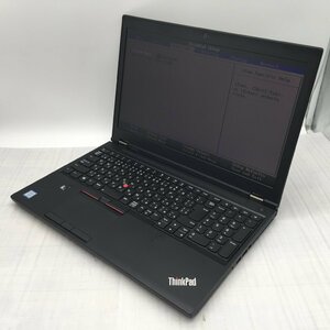 【難あり】 Lenovo ThinkPad P51 20HJ-S55Q1S Intel Xeon E3-1535M v6 3.10GHz/64GB/なし 〔B0609〕