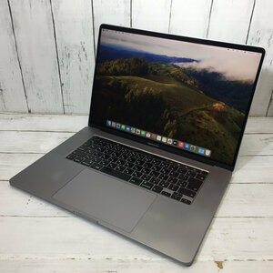 Apple MacBook Pro 16-inch 2019 Core i7 2.60GHz/16GB/512GB(NVMe) 〔0402N21〕