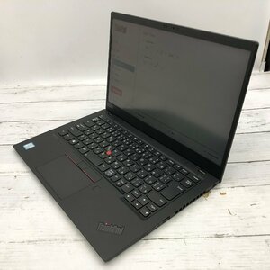 Lenovo ThinkPad X1 Carbon 20QE-S1NX1D Core i7 8665U 1.90GHz/16GB/256GB(NVMe) 〔C0317〕