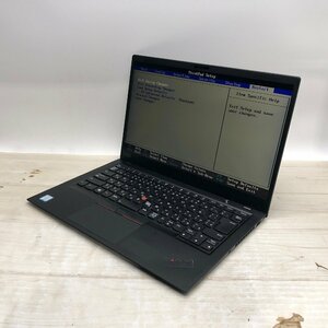 Lenovo ThinkPad X1 Carbon 20KG-S8GB2U Core i7 8650U 1.90GHz/16GB/512GB(NVMe) 〔A0301〕