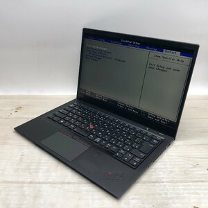 Lenovo ThinkPad X1 Carbon 20KG-S8GB2U Core i7 8650U 1.90GHz/16GB/512GB(NVMe) 〔A0327〕
