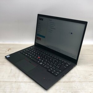 Lenovo ThinkPad X1 Carbon 20QE-S3260H Core i7 8665U 1.90GHz/16GB/512GB(NVMe) 〔A0124〕