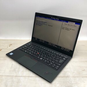 Lenovo ThinkPad X1 Carbon 20KG-S8GB2U Core i7 8650U 1.90GHz/16GB/512GB(NVMe) 〔A0302〕