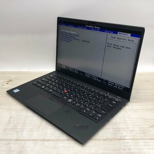 Lenovo ThinkPad X1 Carbon 20KG-S8GB2U Core i7 8650U 1.90GHz/16GB/512GB(NVMe) 〔A0210〕