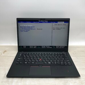 Lenovo ThinkPad X1 Carbon 20KG-S8GB2U Core i7 8650U 1.90GHz/16GB/512GB(NVMe) 〔A0328〕の画像2