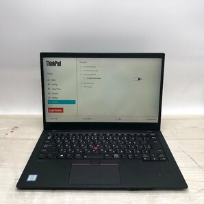 Lenovo ThinkPad X1 Carbon 20QE-S3260H Core i7 8665U 1.90GHz/16GB/512GB(NVMe) 〔A0114〕の画像2