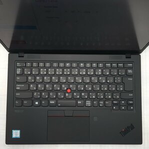 【難あり】 Lenovo ThinkPad X1 Carbon 20QE-S1NX1D Core i7 8665U 1.90GHz/16GB/256GB(NVMe) 〔B0619〕の画像3