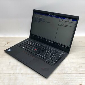 Lenovo ThinkPad X1 Carbon 20KG-S8GB2U Core i7 8650U 1.90GHz/16GB/512GB(NVMe) 〔A0326〕