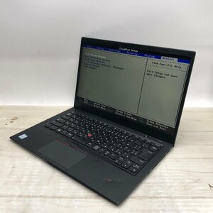 Lenovo ThinkPad X1 Carbon 20KG-S8GB2U Core i7 8650U 1.90GHz/16GB/512GB(NVMe) 〔A0228〕