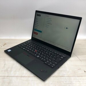 Lenovo ThinkPad X1 Carbon 20QE-S3260H Core i7 8665U 1.90GHz/16GB/512GB(NVMe) 〔A0116〕