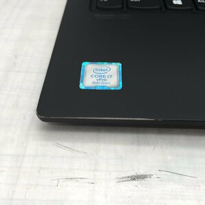 Lenovo ThinkPad X1 Carbon 20QE-S1NX1D Core i7 8665U 1.90GHz/16GB/256GB(NVMe) 〔B0523〕の画像8