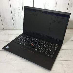 Lenovo ThinkPad X1 Carbon 20KG-SBXL00 Core i5 8250U 1.60GHz/8GB/256GB(NVMe) 〔0329N01〕
